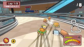 SUSHI vs BURGER Race