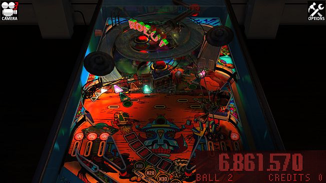 Zaccaria Pinball - Robot 2018 Table