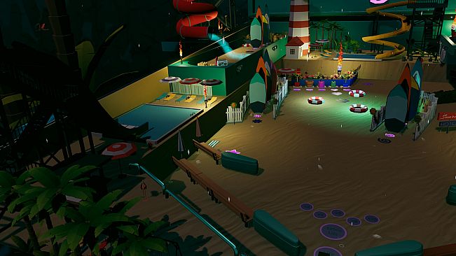 Roxy Raccoon's Pinball Panic - Tropical Treats