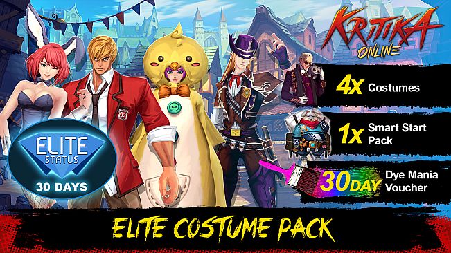 Kritika Online: Elite Costume Pack