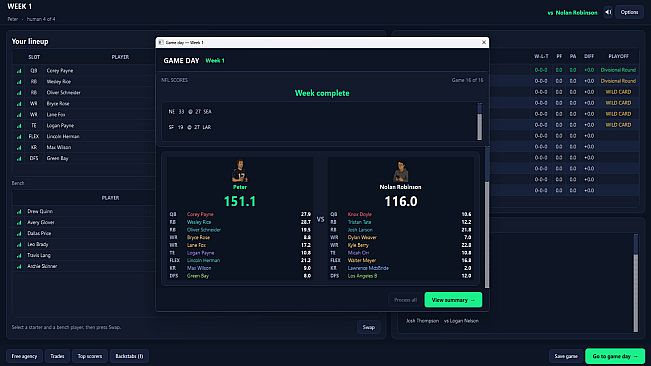 ReDraft: The Fantasy Football Simulator