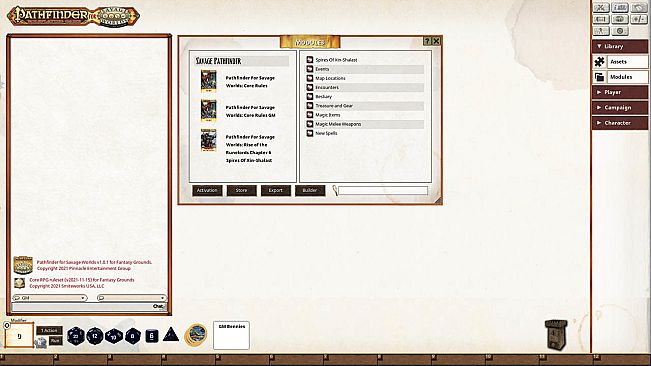 Fantasy Grounds - Pathfinder(R) for Savage Worlds: Rise of the Runelords! Book 6 - Spires of Xin-Shalast