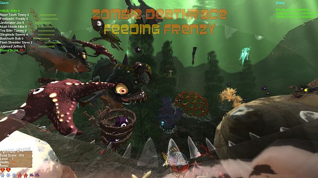 Zombie Deathrace Feeding Frenzy