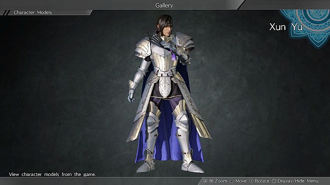 DYNASTY WARRIORS 9: Xun Yu "Knight Costume" / 荀彧「騎士風コスチューム」