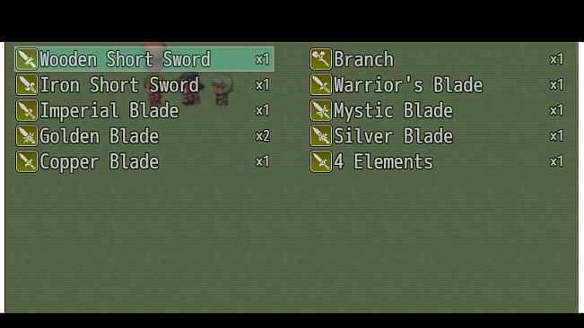 RPG Maker MV - Medieval Fantasy Weapons Pack