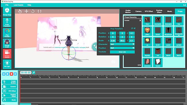 Dan Sing Sing AMV Maker for Vroid VRM and MMD
