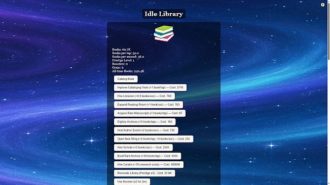 Idle Library