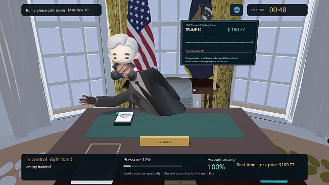 Trump please calm down