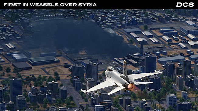 DCS: F-16C First in Weasels Over Syria Campaign by Ground Pounder Sims