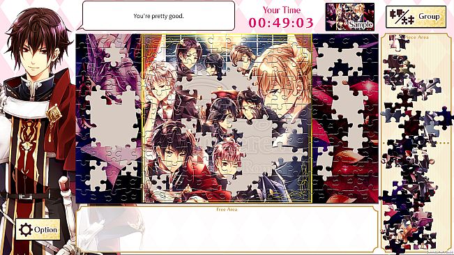 Otome Romance Jigsaws - Midnight Cinderella & Destined to Love