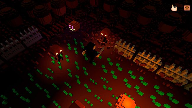 Spooky Halloween in the Voxel World (Remake)