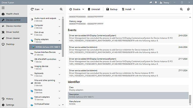 Driver Fusion - The Best Driver Update and Backup Software