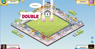 Business tour. Piggybank of gold