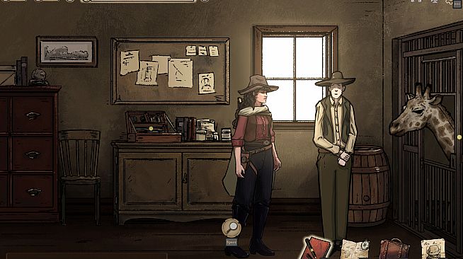 Whispers In The West - The Giraffe -ENGLISH