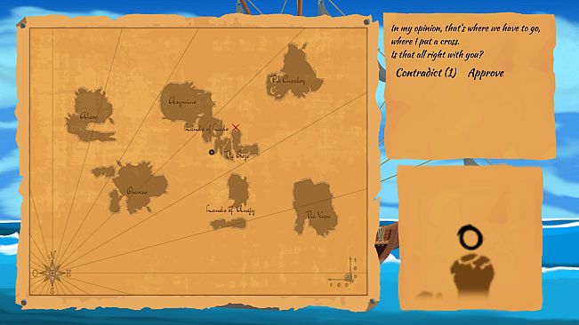 A pirate quartermaster