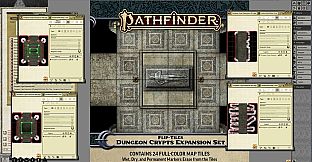 Fantasy Grounds - Pathfinder RPG - Flip-Tiles - Dungeon Crypts Expansion