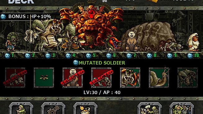 METAL SLUG DEFENSE - “Nonpartisan Army Pack” Vol.1