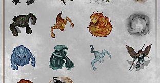 Fantasy Grounds - Top Down Tokens - Elementals