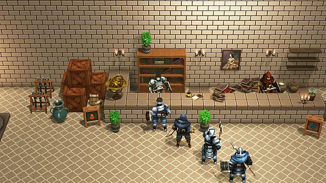 RPG Developer Bakin LowPoly Pixel Knight