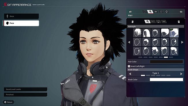 Daemon X Machina: Titanic Scion - Hairstyle Set 4