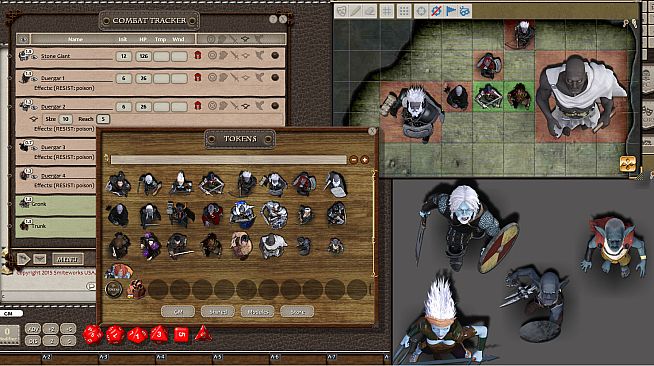 Fantasy Grounds - Top-Down Tokens - Darkwoulfe's Token Pack Vol 7