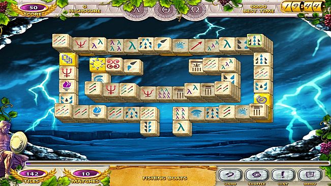 Mahjong Mysteries - Ancient Athena