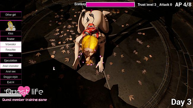 Quest Party Life - Kumiko and Doggie style pack.