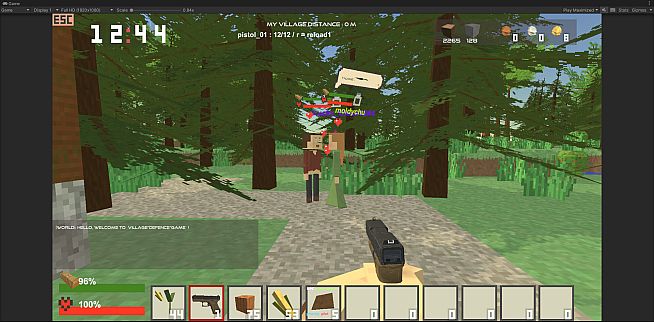 Villager comes alive