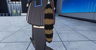 FULL METAL SCHOOLGIRL - Accessory: "Brown Raccoon Tail"