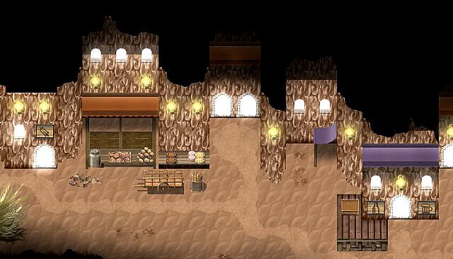 RPG Maker MZ - KR Untamed Desert Tileset