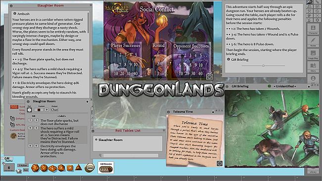 Fantasy Grounds - Dungeonlands JumpStart