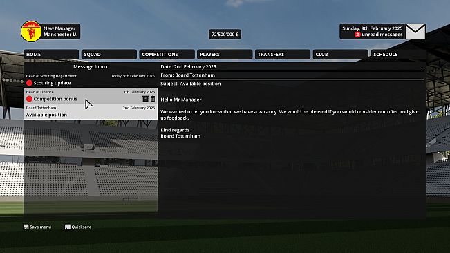 Football Career Mode 26