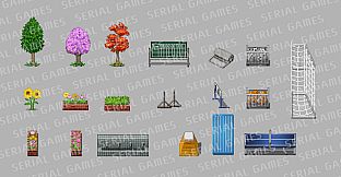 RPG Maker MZ - SERIALGAMES LivingGoodCity TILESET Japanese School