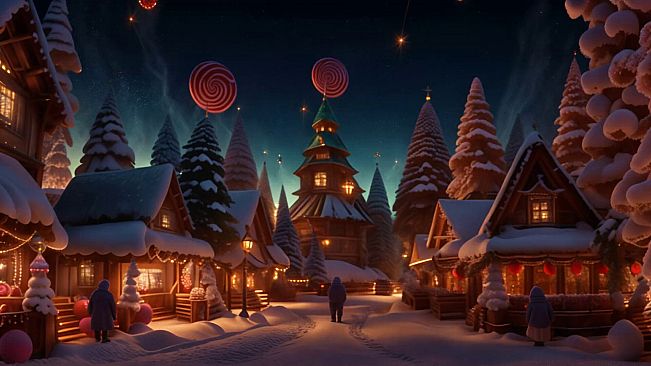 AI-VJ - Christmas Visuals