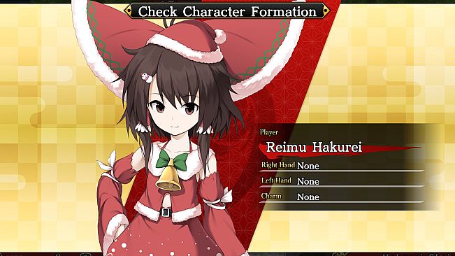 "Reimu Hakurei" Santa Costume (Touhou Genso Wanderer -Reloaded-)