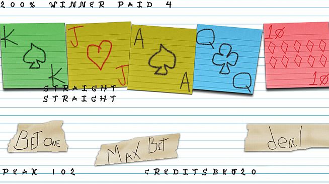 The Paper Arcade - Poker