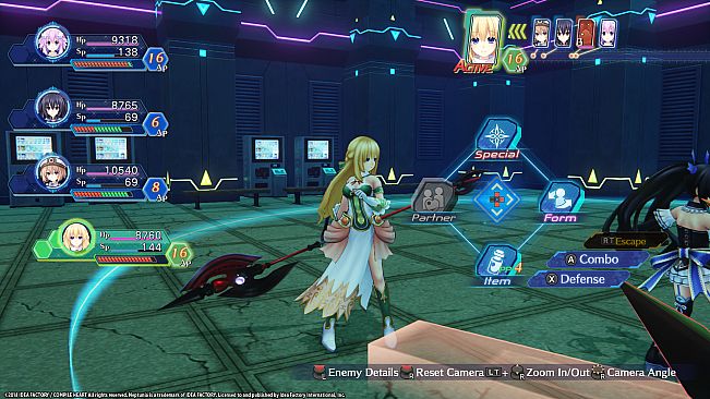 Megadimension Neptunia VIIR - 4 Goddesses Online Adventurer Class Weapon Set