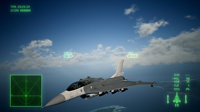 ACE COMBAT7: SKIES UNKNOWN - F-16XL Set