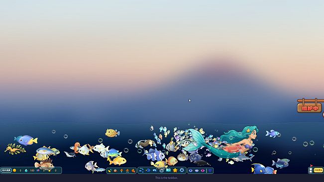 Golden Bay: Desktop Aquarium