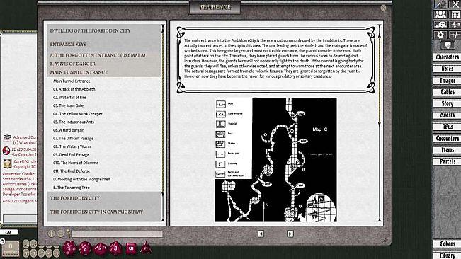 Fantasy Grounds - D&D Classics: I1 Dwellers of the Forbidden City (2E)