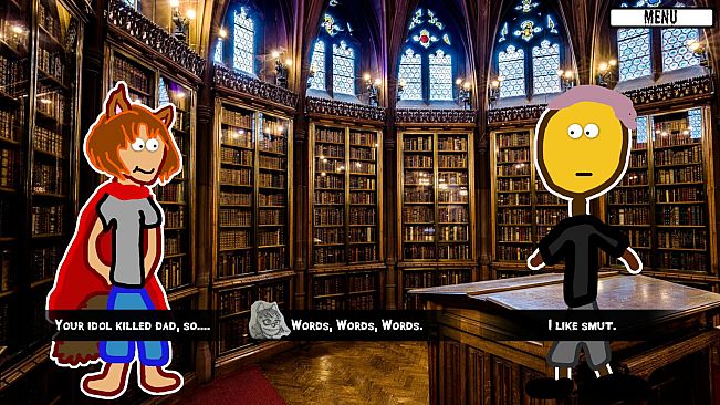 Girl Werewolf Hamlet Saves Christmas