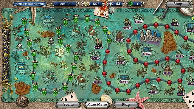Jewel Match Atlantis Solitaire 3 - Collector's Edition
