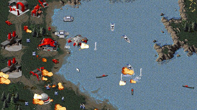 Command & Conquer Red Alert, Counterstrike and The Aftermath