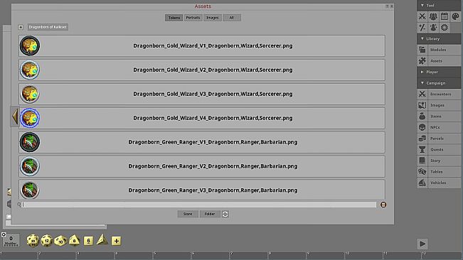 Fantasy Grounds - Dragonborn of Kalkiseth