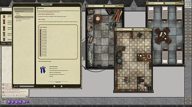 Fantasy Grounds - Pathfinder RPG - GameMastery Map Pack: Fortress
