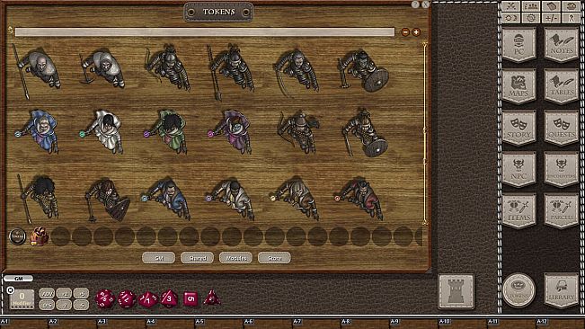 Fantasy Grounds - Jans Token Pack 31 - Frozen Adventurers