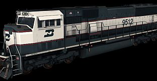 Trainz 2022 DLC - Burlington Northern Railroad - EMD SD70MAC