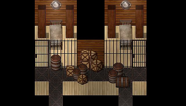 RPG Maker MZ - KR High Seas Ship Tileset Kit