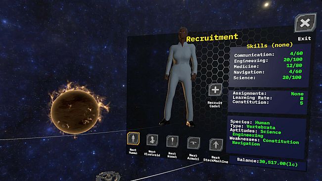 Exoplanet: A Project Coreward Demo