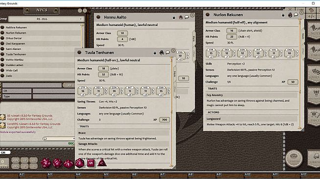 Fantasy Grounds - Town Backdrop: Dulwich (5E)